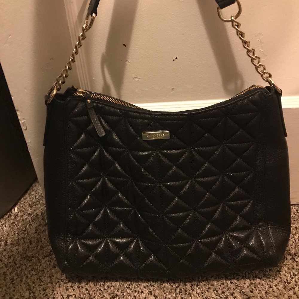 Black quilt Kate Spade ♠️ purse